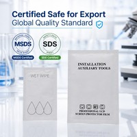 Kit de Limpieza Ecológico Desechable de Microfibra Cuadrada, Toallitas Antibacterianas con Alcohol, Limpiador de Pantallas Multidispositivo