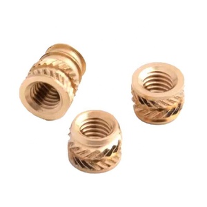 น็อตทองเหลืองชุบด้วยความร้อนแบบอัลตราโซนิค M3เกลียวชุบนิกเกิลทองเหลืองละลายร้อนสำหรับการบำบัดการทำเหมืองและน้ำ - Product Image 2