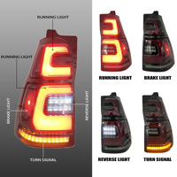 HOSI - Luz Trasera LED en Oferta, Lámpara Trasera para Toyota 4Runner de 4.ª Generación, Accesorios para Automóviles, 2003-2009