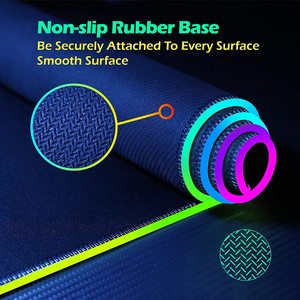 Tapis de souris chargeur sans fil, tapis de souris de jeu à charge sans fil <span class=keywords><strong>LED</strong></span> en caoutchouc, offre spéciale - Product Image 5
