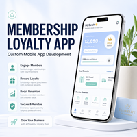 Desarrollo de Aplicaciones Personalizadas de Puntos de Fidelización para IOS y Android con Perfiles de Cliente, Gestión de Niveles y Notificaciones Promocionales