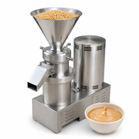 Machine à broyer les colloïdes en acier inoxydable 304 pour beurre de cacahuète, sésame, tahini, sauce chili et pâtes alimentaires