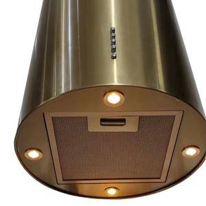 <span class=keywords><strong>Hotte</strong></span> aspirante électrique ALK 220V Gold Range pour cuisine ouverte, suspension au <span class=keywords><strong>plafond</strong></span>, cheminée supérieure, extraction de fumée - Product Image 1