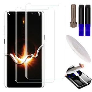 Galaxy Note 9 Screen Protector UV liquid adhesive Tempered Glass[Touch Sensitive][Repair Scratch] for Samsung galaxy note 9