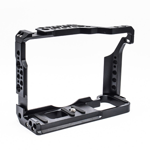 Jaula de vídeo para cámara <span class=keywords><strong>XT3</strong></span> para cámara Fujifilm, estabilizador de cine, plataforma, marco de extensión de aleación de aluminio - Product Image 3