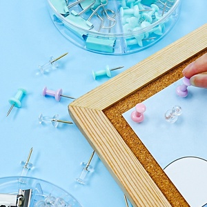 แฟ้มโลหะขนาดต่างๆ 55 ชิ้น<span class=keywords><strong>พ</strong></span>ร้อมหมุดกด อุปกรณ์สำนักงานน่ารักสำหรับโต๊ะทำงาน อุปกรณ์เสริมสำหรับโต๊ะทำงานที่ทนทาน - Product Image 4