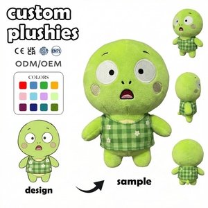 Produttore di Giocattoli in Peluche Personalizzati con MOQ Basso, Orsacchiotto Pieghevole Personalizzato con Cappuccio Nero, Morbido Pupazzo in Peluche Personalizzato - Product Image 6