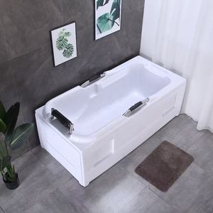 <span class=keywords><strong>Baignoire</strong></span> SPA moderne autoportante en acrylique avec jets d'air <span class=keywords><strong>et</strong></span> robinet <span class=keywords><strong>de</strong></span> <span class=keywords><strong>douche</strong></span>, <span class=keywords><strong>baignoire</strong></span> <span class=keywords><strong>de</strong></span> massage - Product Image 1