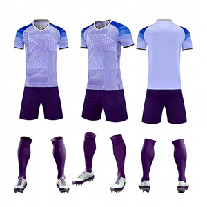 China Supplier Custom Football Professional Vintage Soccer Jersey Factory Training Use Football <strong>Kits</strong> - Product Image 4