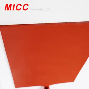 MICC अनुकूलित उच्च गुणवत्ता उच्च तापमान सिलिकॉन रबर हीटर हीटिंग पैड