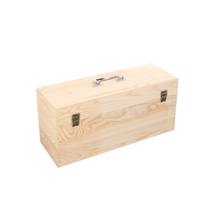 Caja de Almacenamiento de Madera con Tapa Abatible, Rectangular, para Joyería, Cosméticos, Decorativa y Portátil - Product Image 2