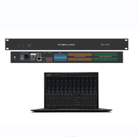 Processeur audio professionnel, mixeur numérique 8 canaux, matrice audio