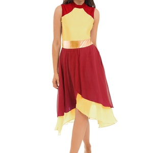 Robe de <span class=keywords><strong>danse</strong></span> de louange Costumes de <span class=keywords><strong>danse</strong></span> de culte liturgique <span class=keywords><strong>Tunique</strong></span> asymétrique de robe d'église - Product Image 6