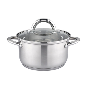 Manufacture Wholesale Stainless Steel Kitchen Cookware Sets <strong>Ollas</strong> Soup Pot Casserole Metal Cooking <strong>Kitchenware</strong> - Product Image 4