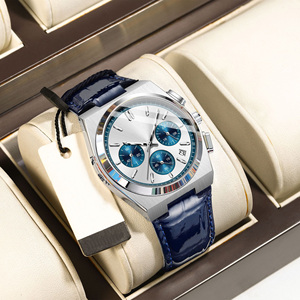 Relojes <span class=keywords><strong>de</strong></span> Lujo para Hombre, Resistentes al Agua, <span class=keywords><strong>de</strong></span> Alta Calidad, Deportivos, <span class=keywords><strong>de</strong></span> Acero Inoxidable, con Logotipo Personalizado, <span class=keywords><strong>de</strong></span> Cuarzo, Venta al Por Mayor Directa <span class=keywords><strong>de</strong></span> Fábrica, <span class=keywords><strong>Reloj</strong></span> <span class=keywords><strong>de</strong></span> Pulsera para Hombre - Product Image 1