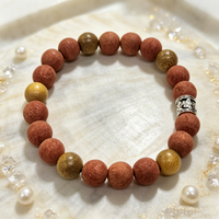 Bracelet et Jonc de Luxe Faits Main DIY, 16 cm, Bracelet Perlé Traditionnel Chinois aux Herbes, Unisexe, Tendance, Idéal pour un Cadeau
