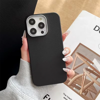 Vente en gros d'étuis de téléphone portable en silicone souple TPU, couleur unie simple, antichoc, pour iPhone 16 Pro Max 15 14 Plus 13 12 11
