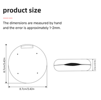 Étui de protection pour prothèses dentaires avec miroir, support de retenue de fermeture magnétique pour orthodontie, conteneur d'alignement