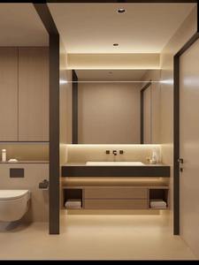 Современный Антибактериальный аптечный шкаф с внешней плиткой, настенный набор туалетных столов для ванной - Product Image 5