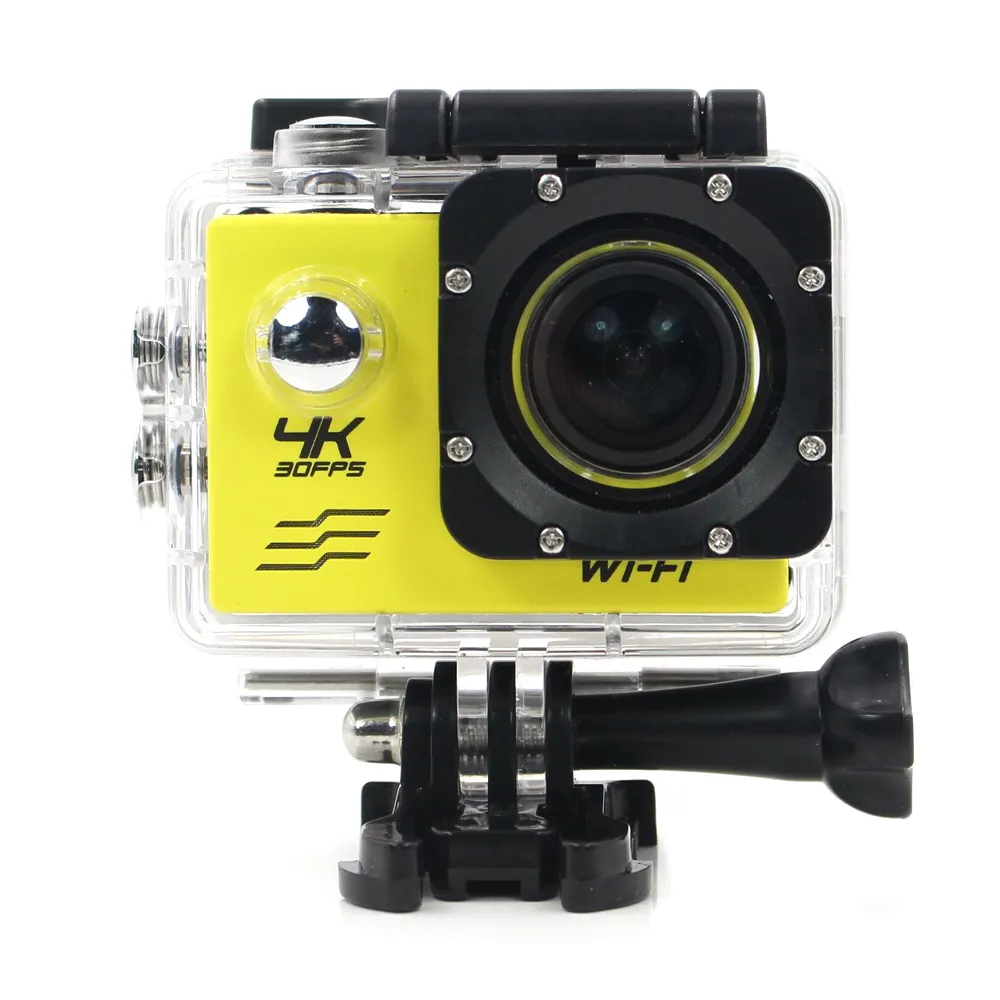 REAL 4K Action Camera HD 4K 30fps WiFi 2.0-inch 1080P Underwater Waterproof Helmet Video Recording Cameras Sport Cam