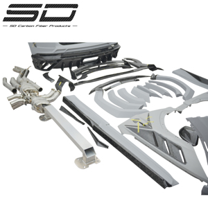 Kit <span class=keywords><strong>Carrozzeria</strong></span> Completo Lamborghini Urus MSY Style Wide Gen 3, in Fibra di Carbonio, Satinato, Direttamente dalla Fabbrica, Alta Prestazione - Product Image 4