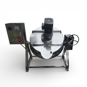 Machine à sauce chili planétaire à vapeur Ace 100L, transformation alimentaire, légumes épicés, marmite de cuisson industrielle avec mélangeur - Product Image 4