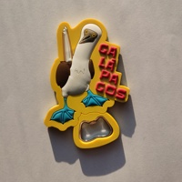 Nuevo Abridor de Botellas de Cerveza de Goma PVC 3D con Diseño Personalizado de Ecuador, Imán para Refrigerador, Precio al por Mayor