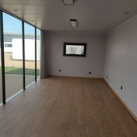 Appareil intelligent pour cabine de villégiature, moderne, en acier et verre, avec mur-rideau, anti-corrosion, pour bureau, salle de conférence, villa