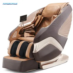 Elektrikli 4D sıfır yerçekimi tam vücut Shiatsu SL parça ayak SPA 3D lüks ofis ucuz fiyat akıllı otomatik Recliner masaj sandalye
