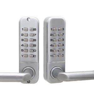 <span class=keywords><strong>Serrure</strong></span> de porte extérieure en acier <span class=keywords><strong>à</strong></span> combinaison <span class=keywords><strong>mécanique</strong></span> avec boutons sur la poignée - Product Image 6