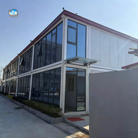 Bâtiment préfabriqué en conteneurs à 2, 3 ou 4 étages pouvant être utilisé comme hôtel, bureau, hôpital ou maison modulaire portable en conteneurs