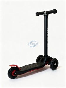 Outdoor Mobile <b>Three</b>-Purpose Children Kick Scooter Detachable Human-Fit Seat Support Vibrant Rainbow Glow Quiet Smooth PU Tires - Product Image 6