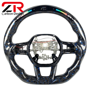 Volant sport en fibre de carbone personnalisé avec affichage de vitesse LED pour <span class=keywords><strong>Honda</strong></span> Accord 11e génération, CR-V, Acura Integra - Product Image 1
