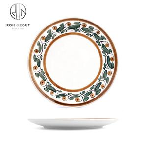 Service de table en porcelaine de Chine blanche de couleur base Royal Elegance anglaise, vaisselle turque, assiette à dîner - Product Image 3
