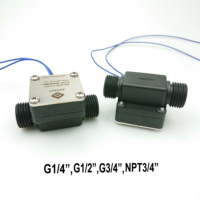 Interrupteur de débit en laiton 1/2" 3/4" / Capteur de niveau d'eau basse avec 2 fils à contact magnétique FS-3S/FS-4S/FS-5CM pour le contrôle des pompes à eau