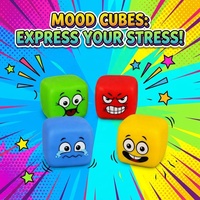 Jouet souple en forme de cube d'expressions, format poche, pour enfants, idéal pour les sacs cadeaux et la réduction du stress, jouet de bureau