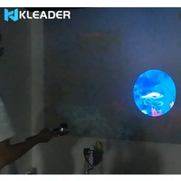 Lampe de poche interactive à projection murale Jeux muraux pour enfants dans le musée Installations de télécommande Interaction du projecteur mural