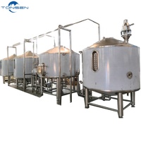 Sistema de Cervecería de 1000L 10HL con 4 Recipientes a Presión, Máquina de Cervecería, Tanque Encamisado de Acero Inoxidable