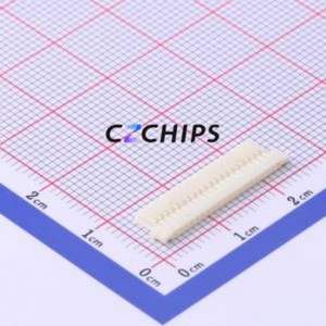 DF19-20S-1C Housing (Wire-to-Board / Wire-to-Wire) P=1mm Connector ( Jack Structure: 1x20P )( Pitch: 1mm )( Number of Rows: 1 ) - Product Image 1