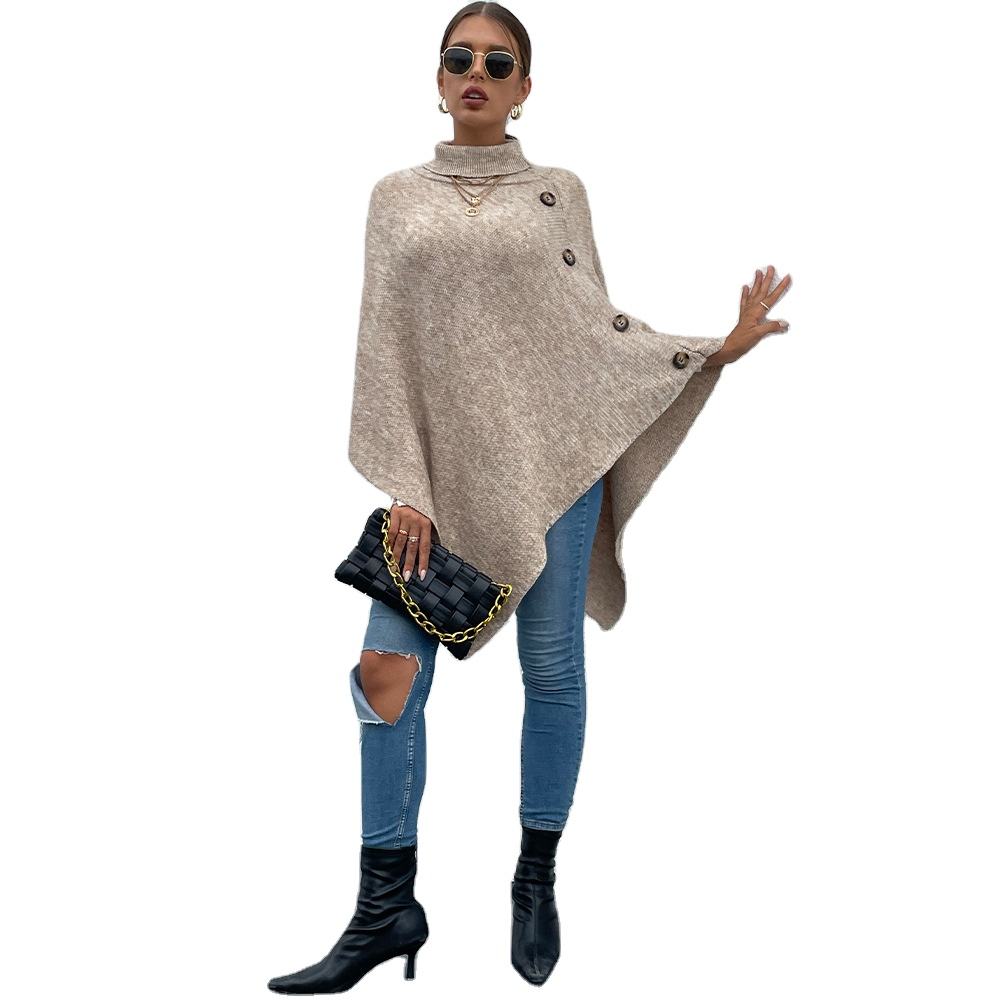 sueter tipo capa para mujer