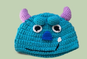 Gorro de Ganchillo Hecho a Mano para Niños con Bordado 3D |   Tela Acrílica 100% con Diseño de Animales Adorables, MOQ Bajo, Personalizable, para Niños Pequeños - Product Image 4
