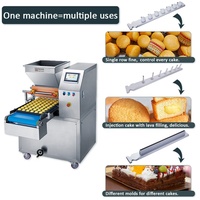 Machine automatique de dépose pour boulangerie, neuve, pour la fabrication de macarons, gâteaux, biscuits et cookies, avec lait, eau et farine