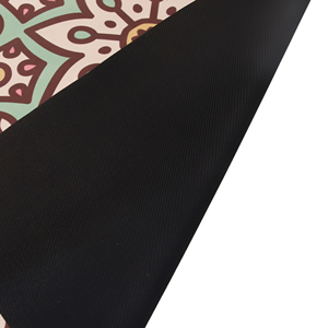 Tapete de Yoga de Goma PU Ecológico Personalizado, Plegable y Portátil con Función Antideslizante, Funda de Gamuza para Tapete de Pilates Reformer - Product Image 4