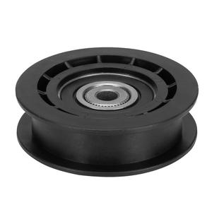 Poulie de guidage A12219 remplace Toro 120-7082 pour pièces de tondeuse à gazon, accessoire de poulie en plastique noir - Product Image 1
