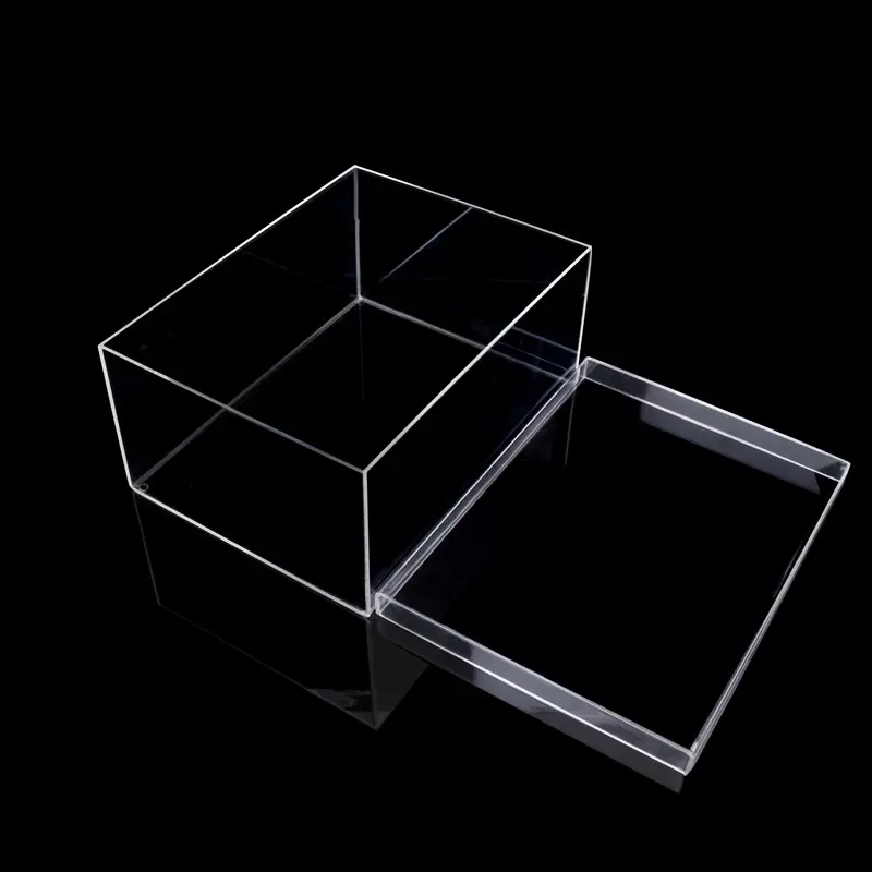 Display Reck Acryl Display Box 2020 Beliebte Veranstaltung Acryl Schmuck Lagerung Kästen & Bins Umweltfreundliche Injection Moderne Rechteck