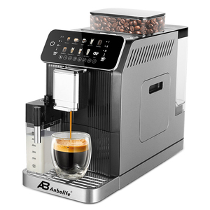 เครื่องชงกาแฟอัตโนมัติ Anbolife รุ่นเชิงพาณิชย์ 15/20 บาร์ แบบตั้งโปรแกรมได้ สำหรับเอสเพรสโซ คาปูชิโน ลาเต้ อเมริกาโน - Product Image 1