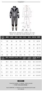 Ensemble de <span class=keywords><strong>combinaison</strong></span> rétro disco, jogging à grille néon, veste coupe-vent réfléchissante, costume de fête sur le thème des années 80 pour Halloween, spectacles sur scène - Product Image 6