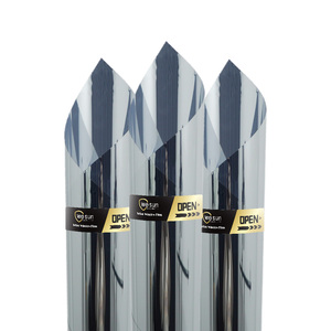 Phim cách nhiệt ô tô Wesun Silver hai lớp, mạ bạc, màu <span class=keywords><strong>chrome</strong></span> gương, khả năng cản nhiệt cao, chống tia UV, bảo vệ riêng tư - Product Image 1