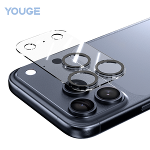 Protecteur d'objectif de caméra en verre trempé pour iPhone 17promax Téléphone anti-rayures HD <span class=keywords><strong>Film</strong></span> de protection d'écran transparent pour caméra - Product Image 5