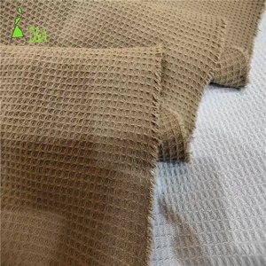 En stock <span class=keywords><strong>Tissu</strong></span> gaufré 100% coton 240g, texture carrée embossée, pour T-shirt <span class=keywords><strong>à</strong></span> manches courtes et textile de maison - Product Image 5